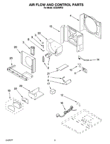 02 - Air Flow And Control Parts parts for Whirlpool Air Conditioner ACQ249PS0 from AppliancePartsPros.com