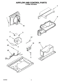 02 - Air Flow And Control Parts parts for Whirlpool Air Conditioner ACQ189XS0 from AppliancePartsPros.com