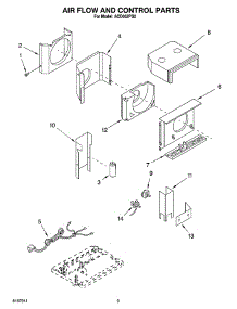 02 - Air Flow And Control Parts parts for Whirlpool Air Conditioner ACD052PS0 from AppliancePartsPros.com