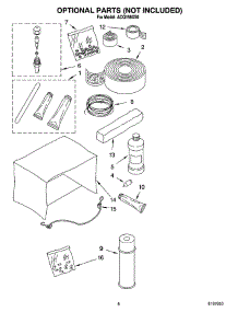 05 - Optional  Parts (Not Included) parts for Whirlpool Air Conditioner ACQ158XS0 from AppliancePartsPros.com