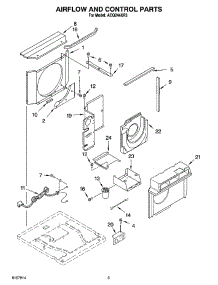 02 - Airflow And Control Parts parts for Whirlpool Air Conditioner ACQ244XR3 from AppliancePartsPros.com