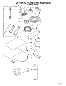 05 - Optional  Parts (Not Included) parts for Whirlpool Air Conditioner ACQ189XR0 from AppliancePartsPros.com
