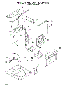 02 - Airflow And Control Parts parts for Whirlpool Air Conditioner ACQ244XR2 from AppliancePartsPros.com