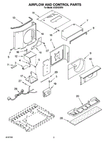 02 - Air Flow And Control Parts parts for Whirlpool Air Conditioner ACQ122XR0 from AppliancePartsPros.com