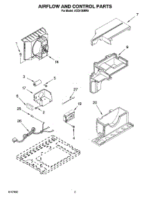 02 - Air Flow And Control Parts parts for Whirlpool Air Conditioner ACQ108MR0 from AppliancePartsPros.com