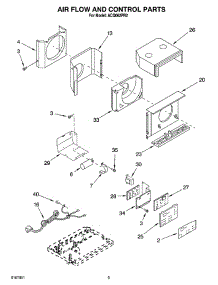 02 - Air Flow And Control Parts parts for Whirlpool Air Conditioner ACQ062PR2 from AppliancePartsPros.com