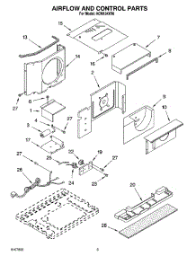 02 - Airflow And Control Parts parts for Whirlpool Air Conditioner ACM124XR0 from AppliancePartsPros.com