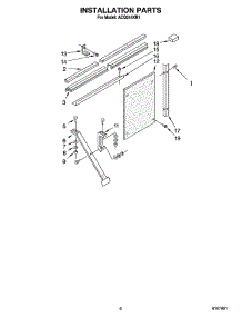 04 - Installation Parts parts for Whirlpool Air Conditioner ACQ244XR1 from AppliancePartsPros.com