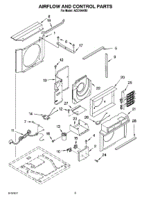 02 - Airflow And Control Parts parts for Whirlpool Air Conditioner ACE184XR0 from AppliancePartsPros.com