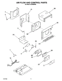 02 - Air Flow And Control Parts parts for Whirlpool Air Conditioner ACQ082PR0 from AppliancePartsPros.com