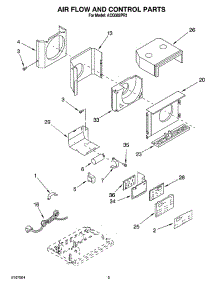 02 - Air Flow And Control Parts parts for Whirlpool Air Conditioner ACQ082PR3 from AppliancePartsPros.com