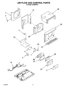 02 - Air Flow And Control Parts parts for Whirlpool Air Conditioner ACQ052PR3 from AppliancePartsPros.com
