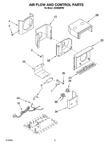 02 - Air Flow And Control Parts parts for Whirlpool Air Conditioner ACM082PR0 from AppliancePartsPros.com