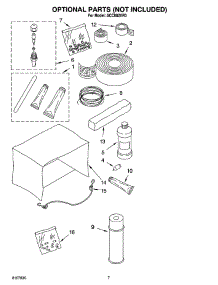 04 - Optional  Parts (Not Included) parts for Whirlpool Air Conditioner ACC082XR0 from AppliancePartsPros.com