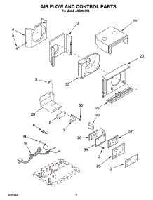 02 - Air Flow And Control Parts parts for Whirlpool Air Conditioner ACQ058PR3 from AppliancePartsPros.com