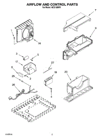 02 - Air Flow And Control Parts parts for Whirlpool Air Conditioner ACQ158XR1 from AppliancePartsPros.com