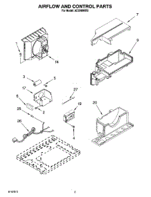 02 - Air Flow And Control Parts parts for Whirlpool Air Conditioner ACQ189XR2 from AppliancePartsPros.com