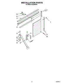 04 - Installation Parts parts for Whirlpool Air Conditioner ACQ244XR0 from AppliancePartsPros.com