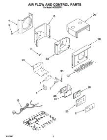 02 - Air Flow And Control Parts parts for Whirlpool Air Conditioner ACQ052PR1 from AppliancePartsPros.com