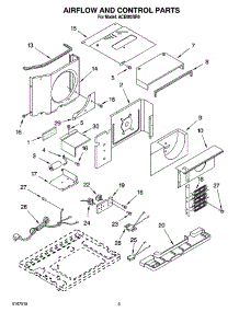 02 - Airflow And Control Parts parts for Whirlpool Air Conditioner ACE082XR0 from AppliancePartsPros.com