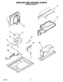 02 - Air Flow And Control Parts parts for Whirlpool Air Conditioner ACQ158XR0 from AppliancePartsPros.com