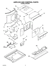 02 - Air Flow And Control Parts parts for Whirlpool Air Conditioner ACQ122XP2 from AppliancePartsPros.com