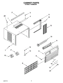 03 - Cabinet Parts, Optional Parts (Not Included) parts for Whirlpool Air Conditioner YACM082XP0 from AppliancePartsPros.com