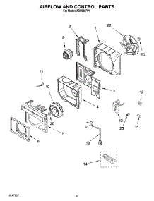 02 - Airflow And Control Parts parts for Whirlpool Air Conditioner ACU088PP0 from AppliancePartsPros.com