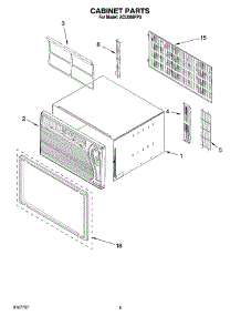 03 - Cabinet Parts parts for Whirlpool Air Conditioner ACU088PP0 from AppliancePartsPros.com