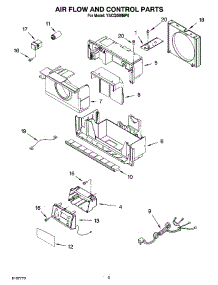 02 - Air Flow And Control Parts parts for Whirlpool Air Conditioner YACQ068MP0 from AppliancePartsPros.com