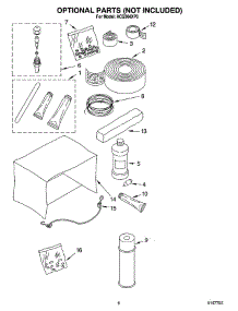 04 - Optional  Parts (Not Included) parts for Whirlpool Air Conditioner ACQ304XP0 from AppliancePartsPros.com