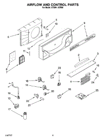 03 - Airflow And Control Patrs, Optional Parts (Not Included) parts for Whirlpool Air Conditioner ATR09 from AppliancePartsPros.com