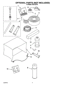 04 - Optional  Parts (Not Included) parts for Whirlpool Air Conditioner ACQ102XP0 from AppliancePartsPros.com