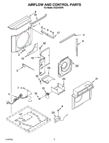 02 - Airflow And Control Parts parts for Whirlpool Air Conditioner ACQ219XP0 from AppliancePartsPros.com
