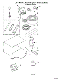 04 - Optional  Parts (Not Included) parts for Whirlpool Air Conditioner ACE244XP0 from AppliancePartsPros.com