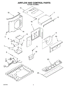 02 - Air Flow And Control Parts parts for Whirlpool Air Conditioner ACQ108XL1 from AppliancePartsPros.com