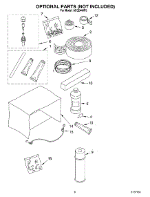 04 - Optional  Parts (Not Included) parts for Whirlpool Air Conditioner ACQ244XP0 from AppliancePartsPros.com