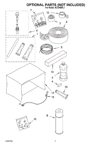 04 - Optional  Parts (Not Included) parts for Whirlpool Air Conditioner ACQ108XL1 from AppliancePartsPros.com