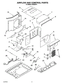 02 - Air Flow And Control Parts parts for Whirlpool Air Conditioner ACE082XP1 from AppliancePartsPros.com