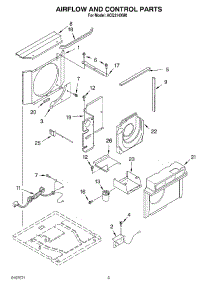 02 - Airflow And Control Parts parts for Whirlpool Air Conditioner ACQ214XM0 from AppliancePartsPros.com