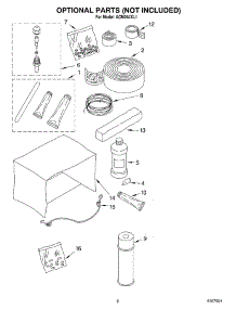 04 - Optional Parts  (Not Included) parts for Whirlpool Air Conditioner ACM244XL1 from AppliancePartsPros.com