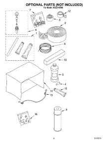 04 - Optional  Parts (Not Included) parts for Whirlpool Air Conditioner ACQ214XM0 from AppliancePartsPros.com