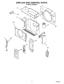02 - Airflow And Control Parts parts for Whirlpool Air Conditioner ACQ058PL0 from AppliancePartsPros.com