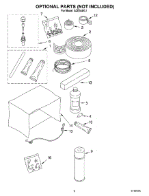 04 - Optional  Parts (Not Included) parts for Whirlpool Air Conditioner ACE244XL1 from AppliancePartsPros.com