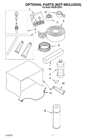 04 - Optional  Parts (Not Included) parts for Whirlpool Air Conditioner MACM122XK1 from AppliancePartsPros.com