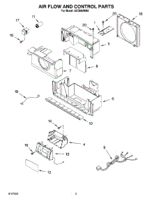 02 - Air Flow And Control Parts parts for Whirlpool Air Conditioner ACQ062MM0 from AppliancePartsPros.com