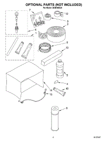 04 - Optional parts for Whirlpool Air Conditioner ACM184XJ0 from AppliancePartsPros.com
