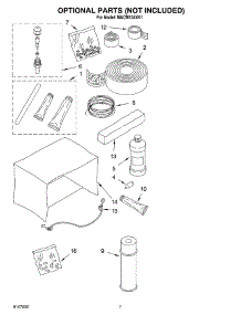 04 - Optional  Parts (Not Included) parts for Whirlpool Air Conditioner MACM124XK1 from AppliancePartsPros.com