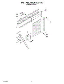 05 - Installation parts for Whirlpool Air Conditioner ACQ304XL0 from AppliancePartsPros.com