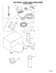 04 - Optional parts for Whirlpool Air Conditioner ACM152XL0 from AppliancePartsPros.com